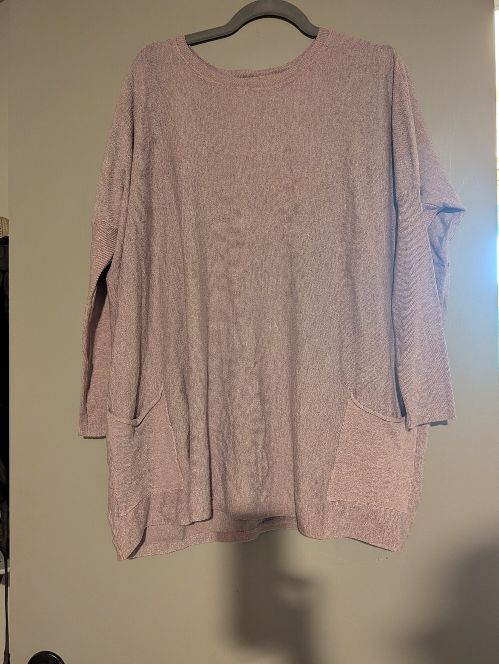 NWOT Light Purple Oversized Tunic